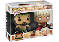 Funko Pop! Games Street Fighter Hot Ryu & Violent Ken GameStop Exclusive 2 Pack