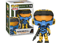 Funko Pop! Halo Infinite Spartan Mark VII with Commando Rifle (Deco) Includes Game Code! Figure #15