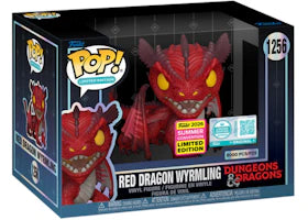 Funko Pop! Limited Edition Dungeons & Dragons Pop! Red Dragon Wyrmling SDCC 2026 (8000PCS) Figure #1256 - vue 360