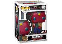 Funko Pop! Marvel WandaVision 70s Vision GameStop Exclusive Figure #718
