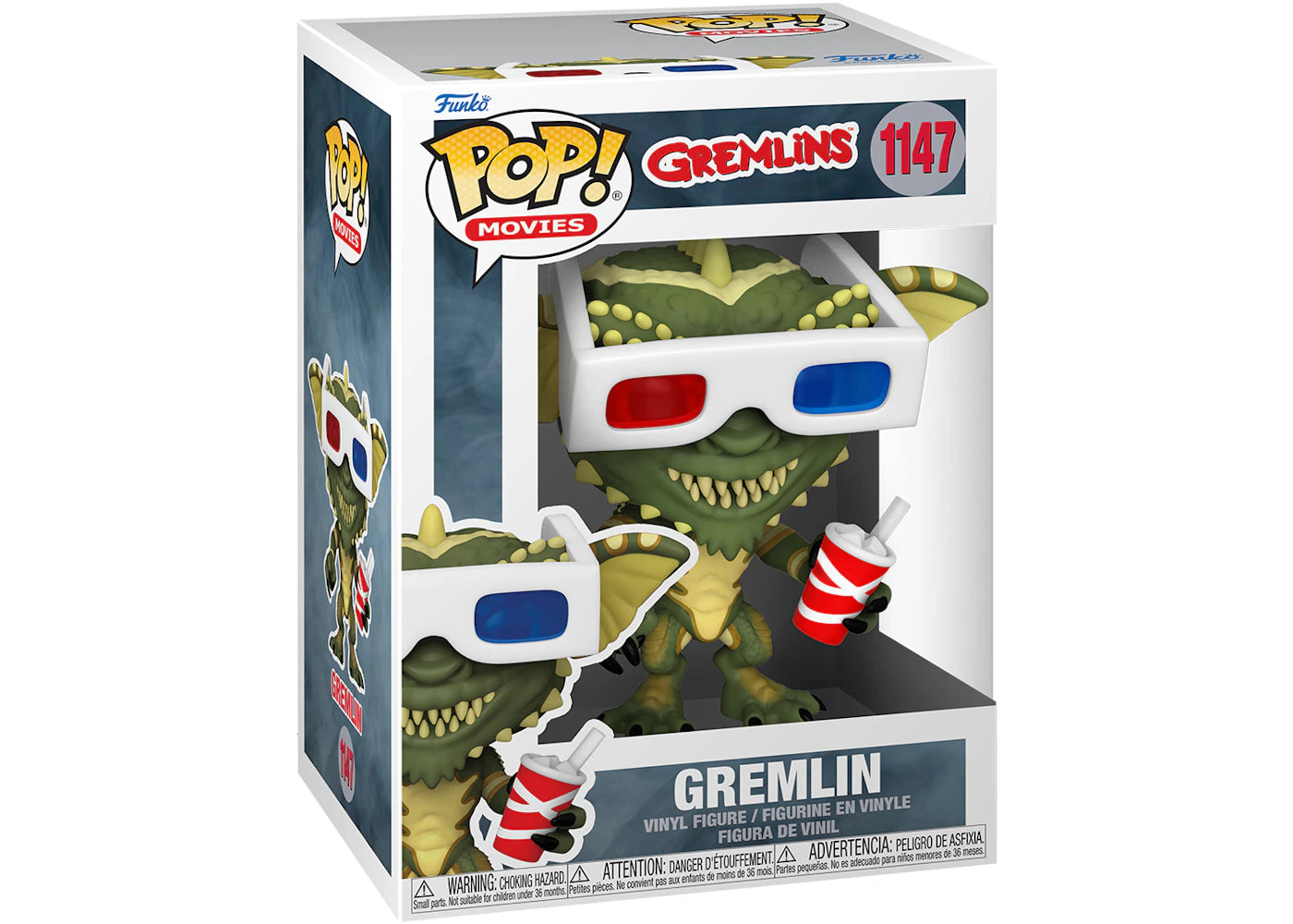 Funko Pop! Movies Gremlins Gremlin Figure #1147 sneakers - authentic Funko shoes