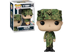 Funko Pop! Navy: Sailor (Caucasian Female) Figure #USN - authentic Funko product