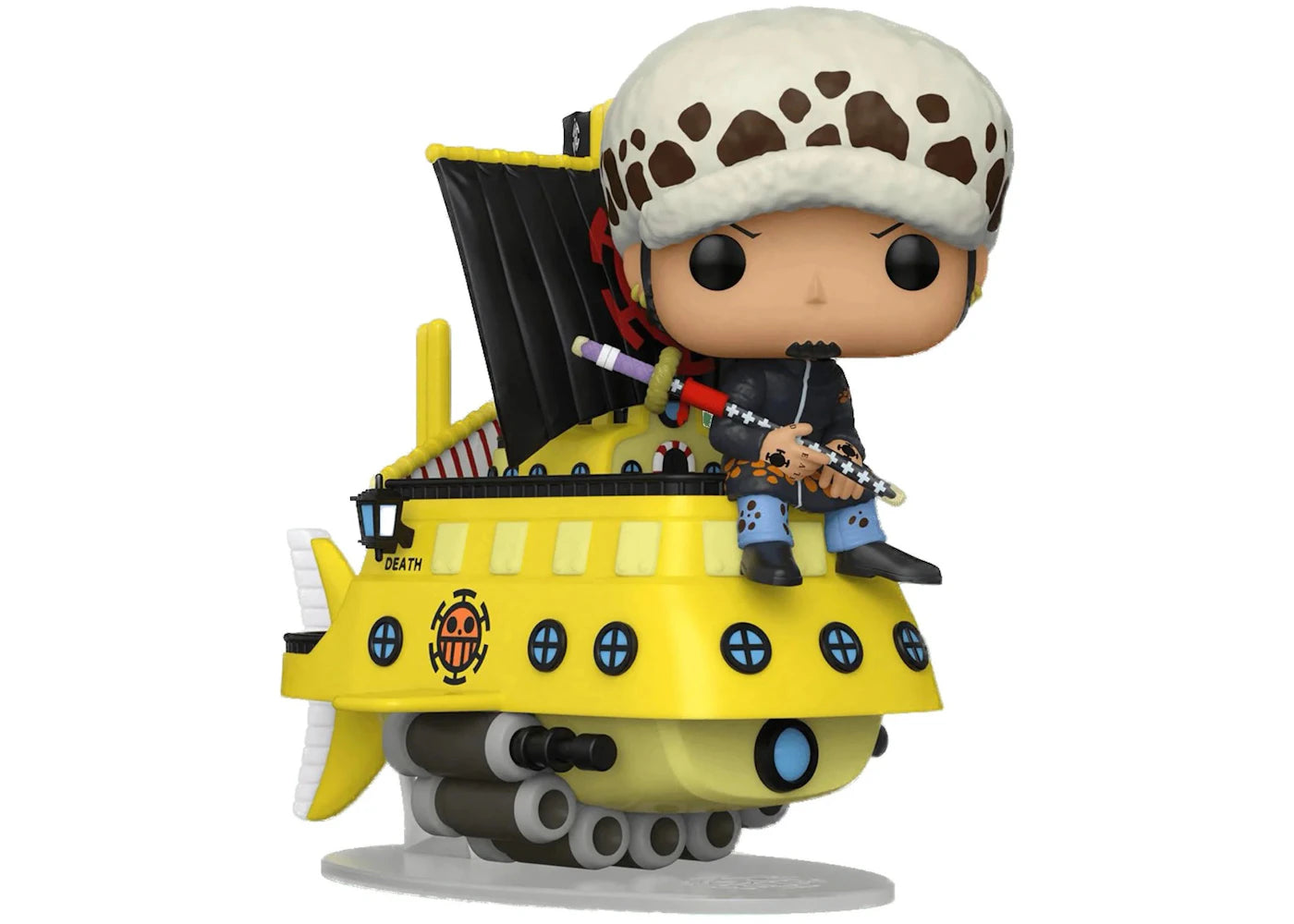Funko Pop! Rides One Piece Trafalgar Law with Polar Tang 2023 Wondrous Convention Exclusive Figure #120 - vue secondaire B