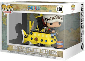 Funko Pop! Rides One Piece Trafalgar Law with Polar Tang 2023 Wondrous Convention Exclusive Figure #120 - vue 360