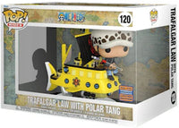 Funko Pop! Rides One Piece Trafalgar Law with Polar Tang 2023 Wondrous Convention Exclusive Figure #120