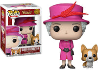 Funko Pop! Royals Queen Elizabeth II Pink Figure #01