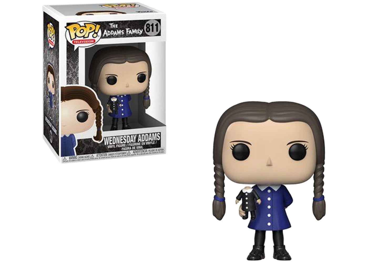 Funko Pop! Television The Addams Family Wednesday Addams Figure #811 sneakers - authentic Funko shoes