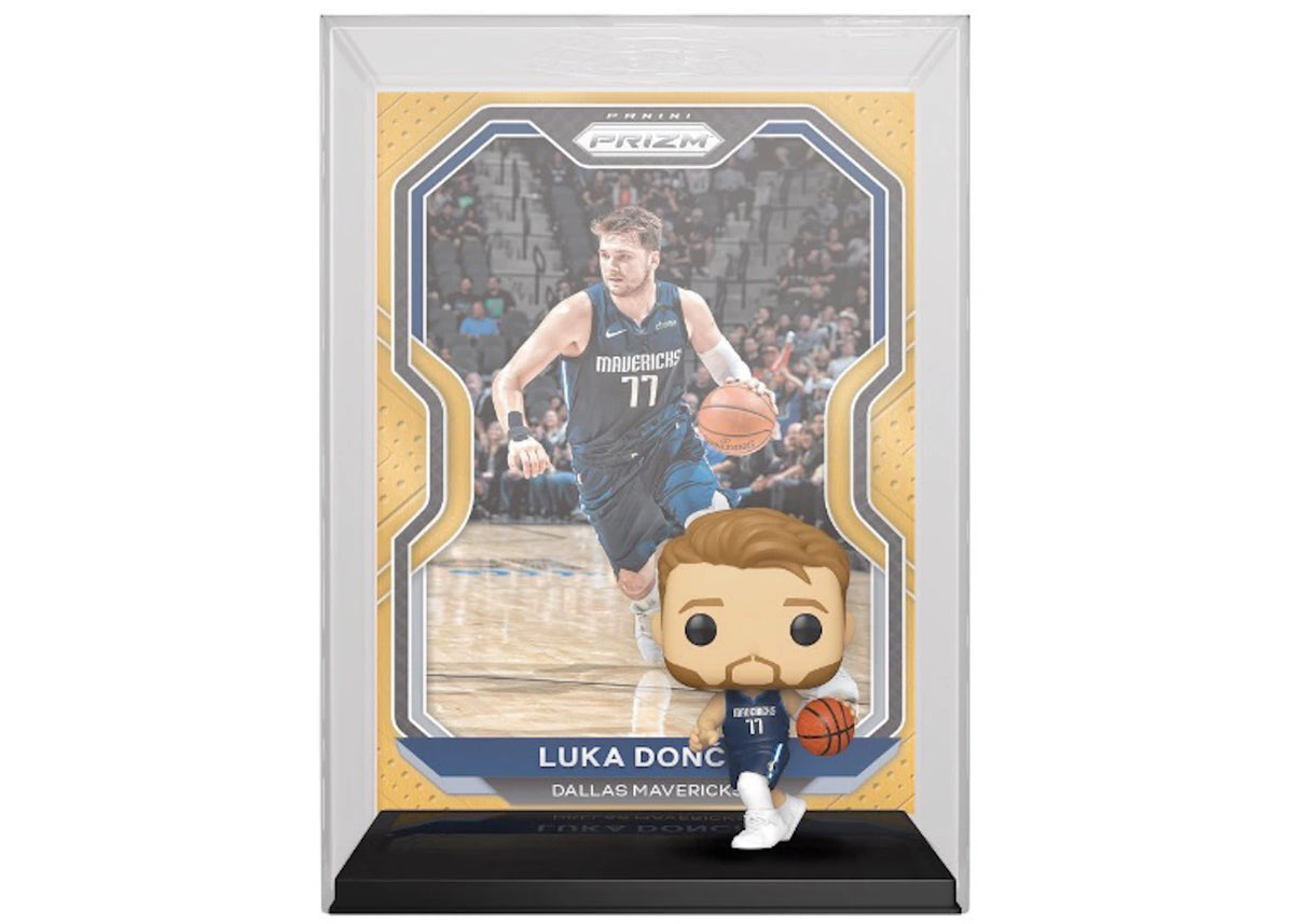 Funko Pop! Trading Cards NBA Dallas Mavericks Luka Doncic Panini Exclusive Figure #03 - vue secondaire B