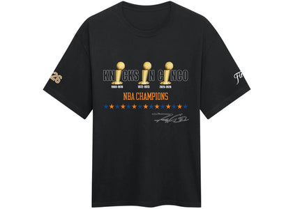 Futura Laboratories x New York Knicks Knicks in Cinco T-shirt Black - apparel view 2