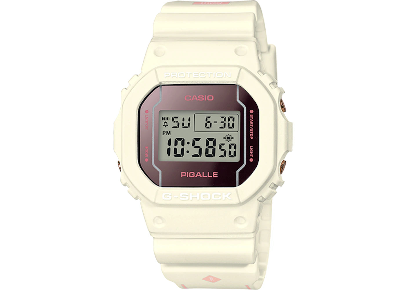 Casio G-Shock Limited Editon DW5600PGW-7 - vue secondaire A