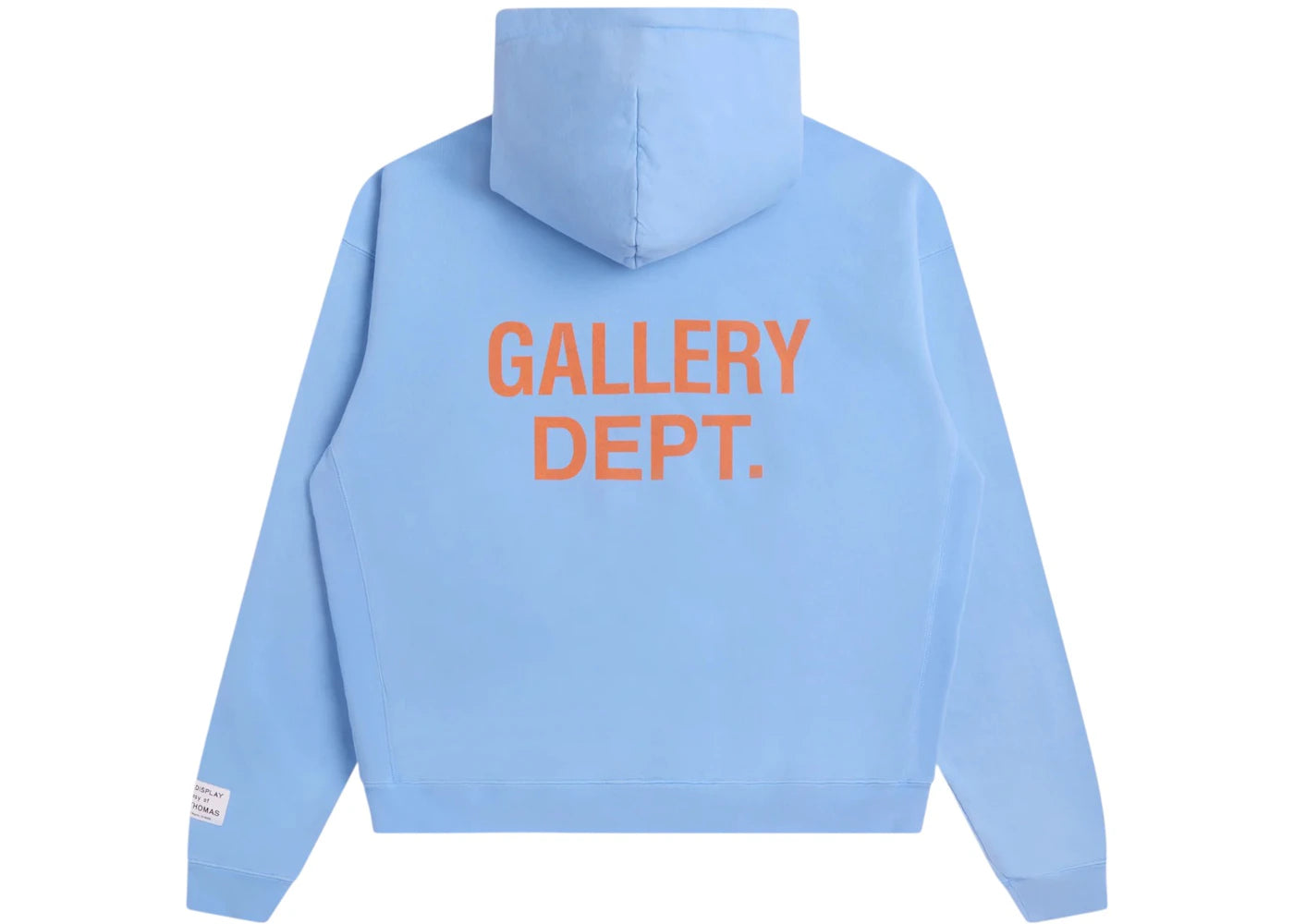 Gallery Dept. 90's GD Logo Hoodie Baby Blue - vue secondaire A
