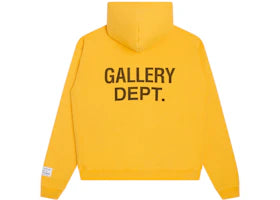 Gallery Dept. 90's GD Logo Hoodie Gold