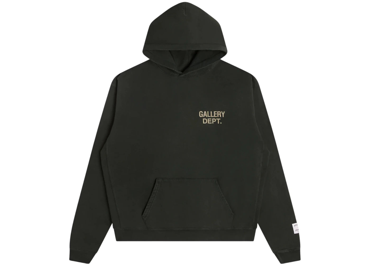 Gallery Dept. 90's GD Logo Hoodie Vintage Black - vue secondaire B