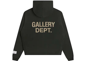 Gallery Dept. 90's GD Logo Hoodie Vintage Black - vue 360