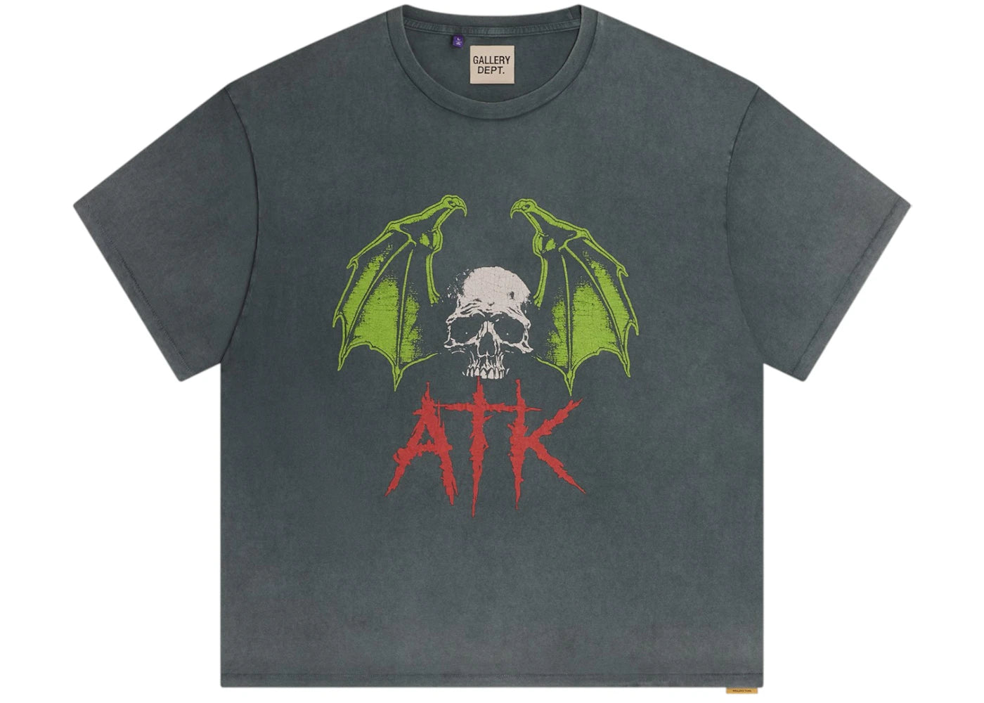 Gallery Dept. ATK Night Tee Vintage Black - vue secondaire A