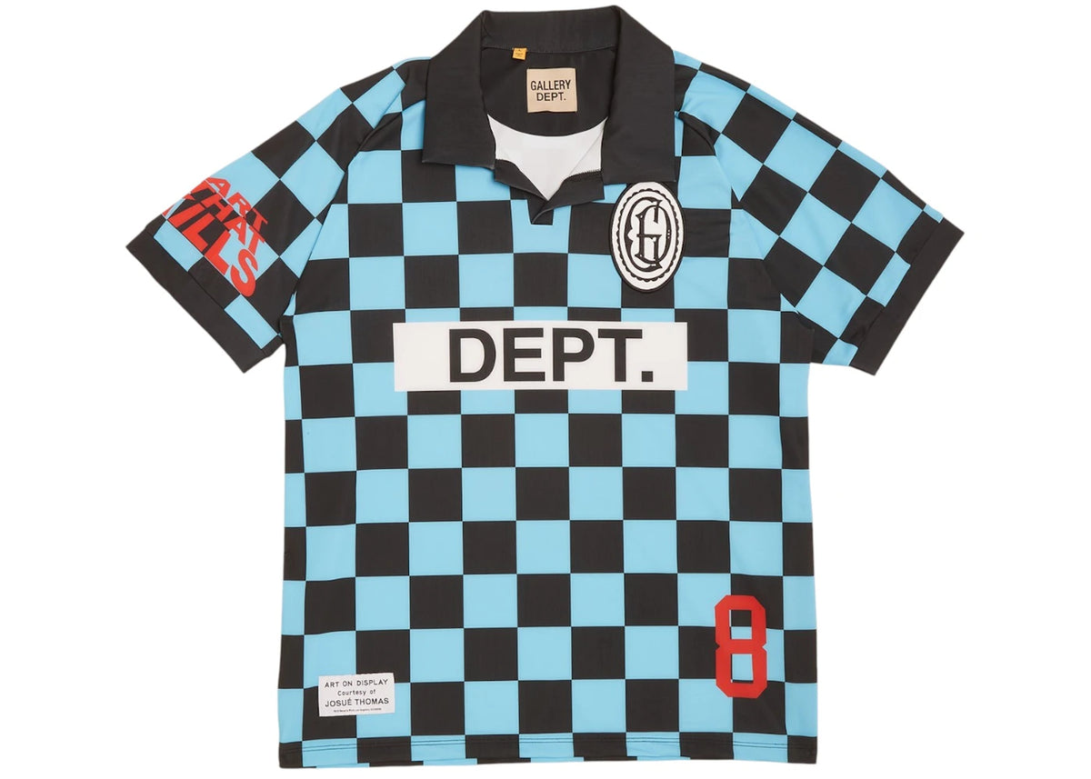 Gallery Dept. Alvarado Soccer Jersey Multi Check - vue secondaire B