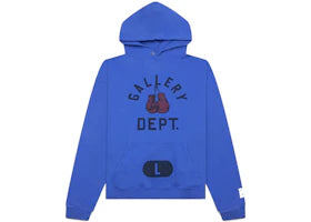 Gallery Dept. Boxing Merch Hoodie Royal Blue