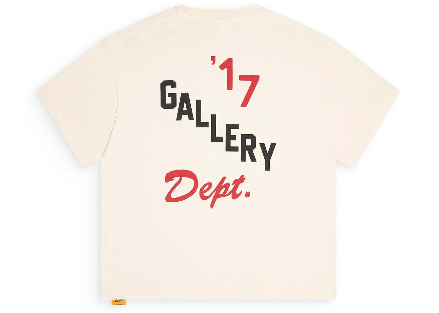 Gallery Dept. Boxing Merch Tee Cream - vue secondaire B