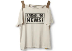 Gallery Dept. Breaking News Tee Archival White