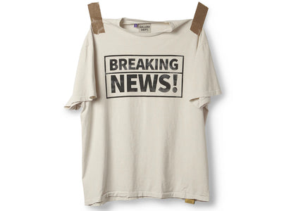 Gallery Dept. Breaking News Tee Archival White - product view 2