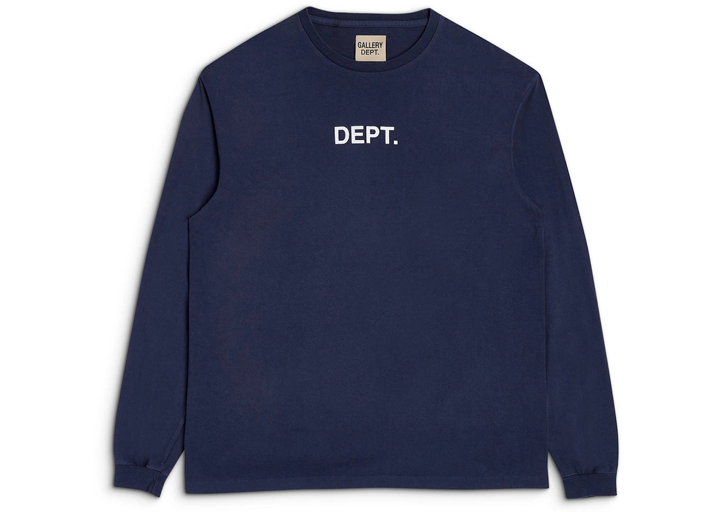 Gallery Dept. DEPT. L/S T-Shirt Navy - vue secondaire A