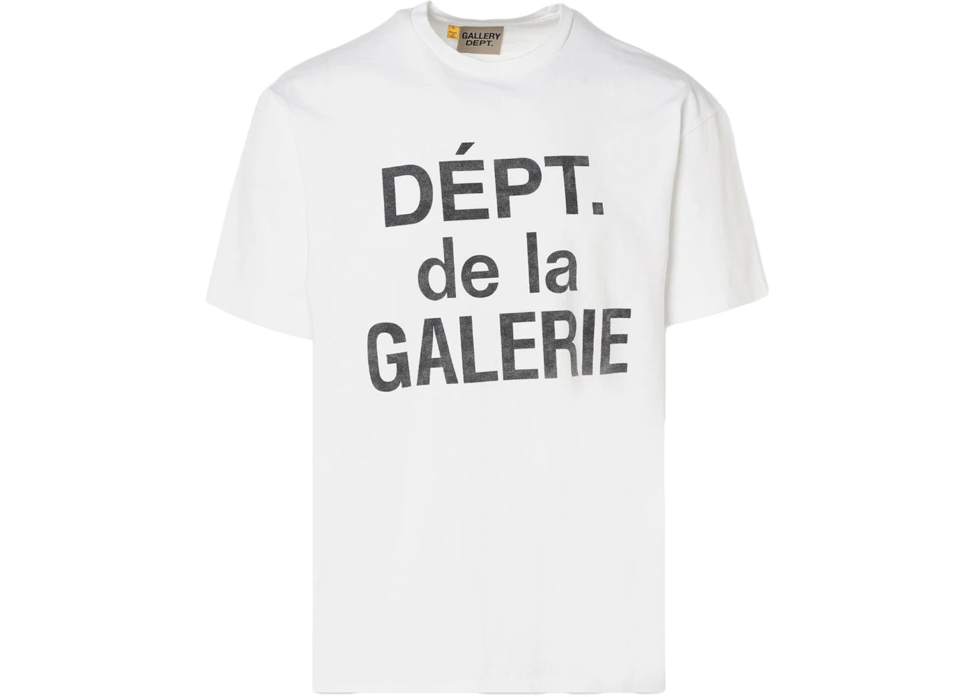 Gallery Dept. Dept De La Galerie Classic Tee White - vue 360