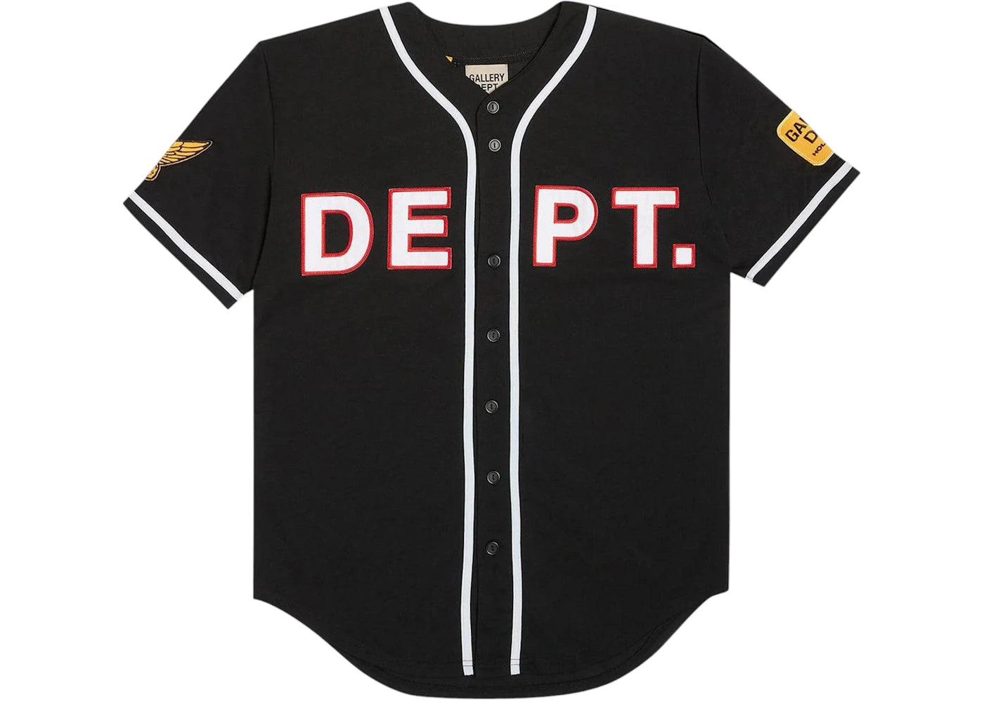 Gallery Dept. Echo Park Baseball Jersey Black - vue secondaire A