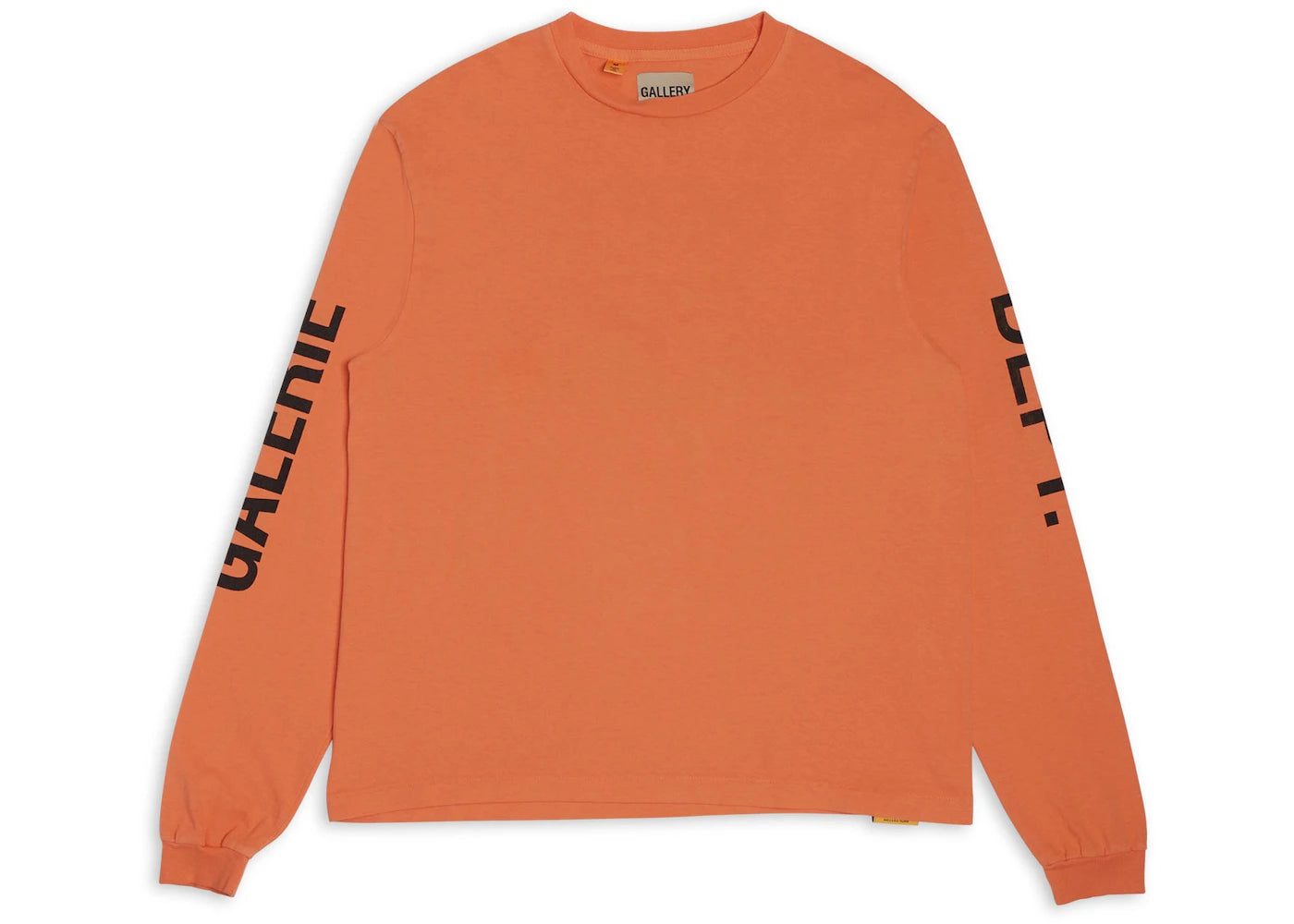 Gallery Dept. French Collector L/S T-shirt Orange/Black - vue secondaire B