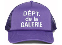 Gallery Dept. French Logo Trucker Hat Flo Purple