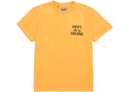 Gallery Dept. French T-shirt Flo Orange - authentic Gallery Dept. apparel