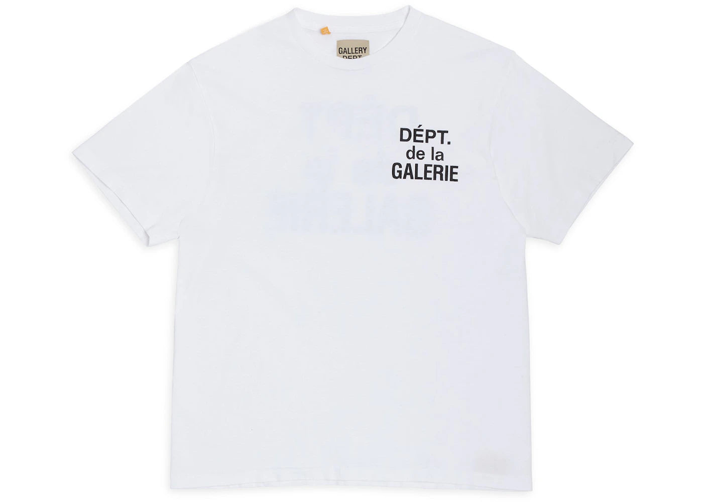Gallery Dept. French T-shirt White/Black - vue secondaire A