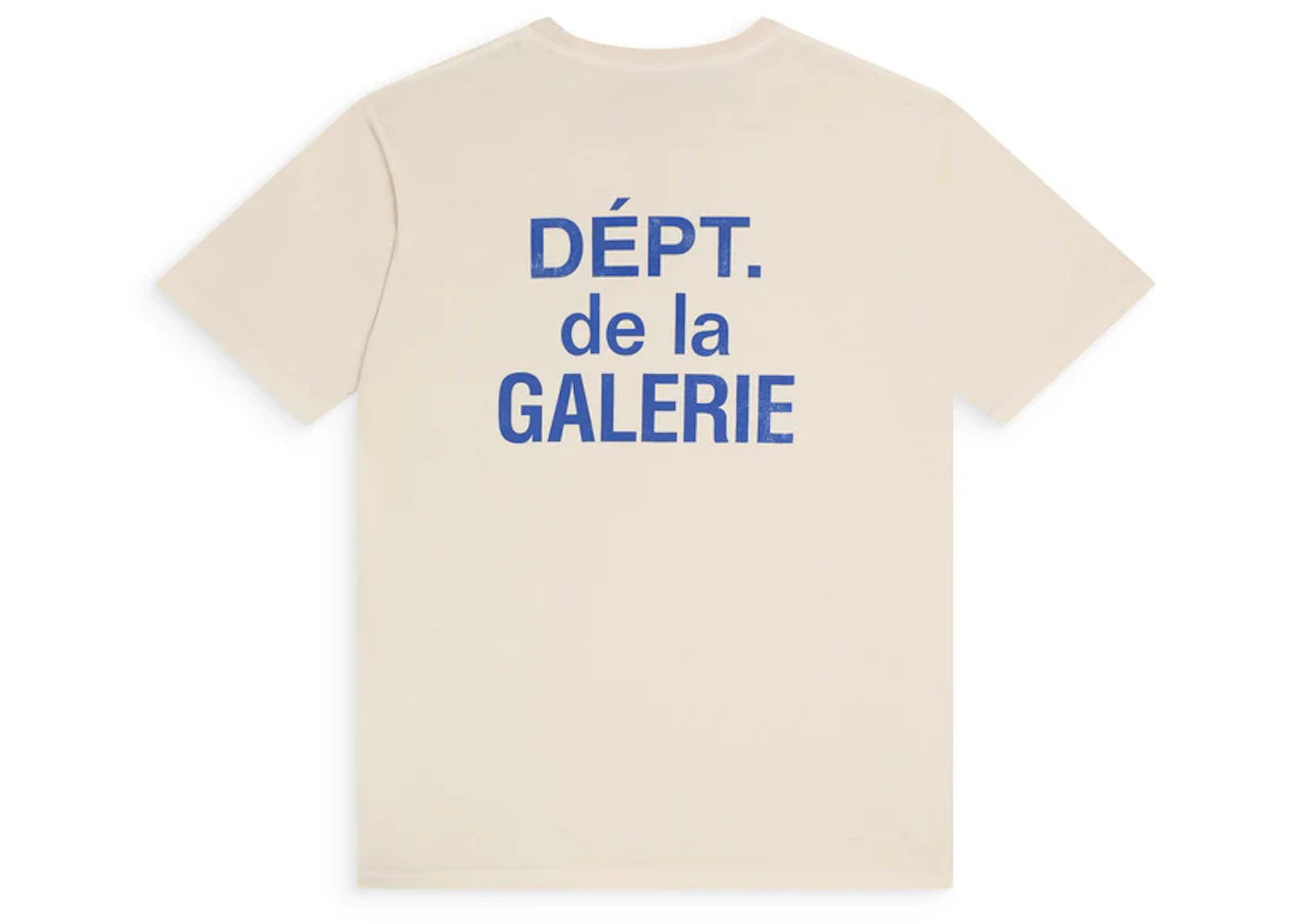 Gallery Dept. French Tee Cream Blue - vue secondaire A