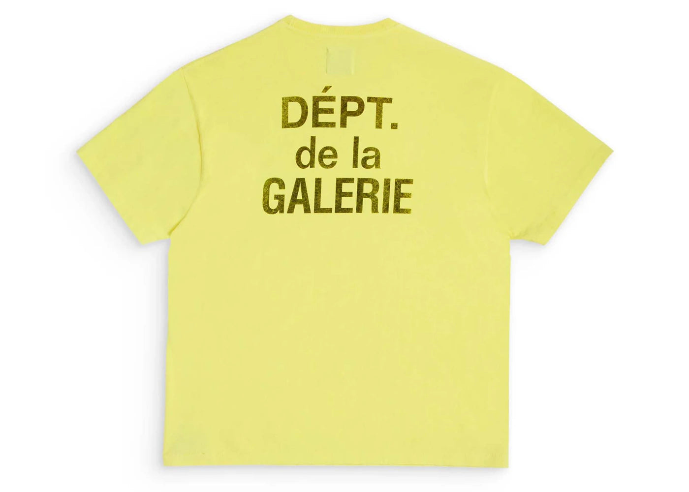 Gallery Dept. French Tee Flo Yellow - vue secondaire B