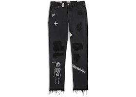 Gallery Dept. Fuck Face Denim Black