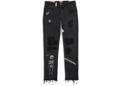 Gallery Dept. Fuck Face Denim Black