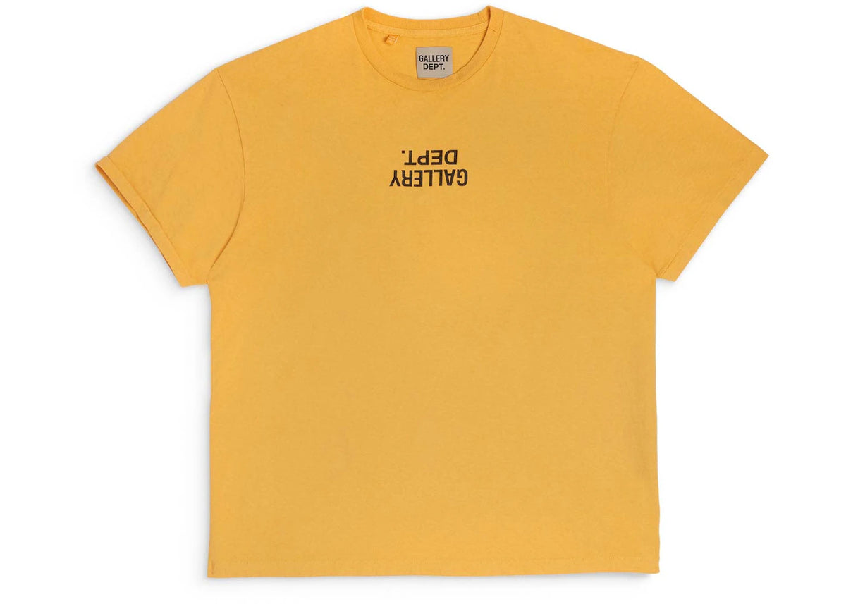 Gallery Dept. Fucked Up Logo Tee Yellow - vue 360