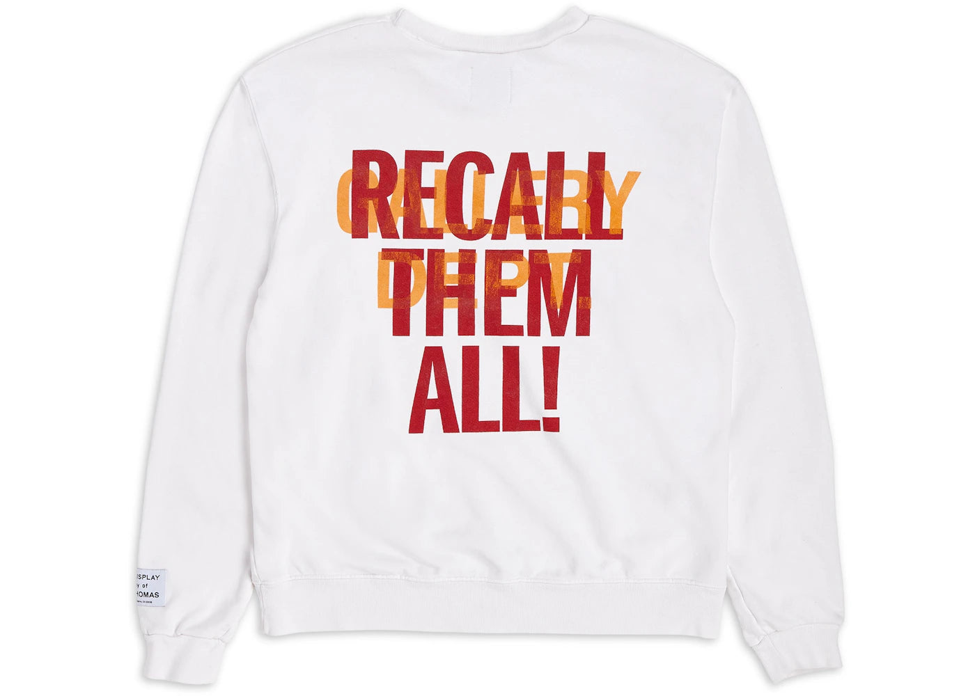 Gallery Dept. G Ball Crewneck Sweatshirt White - vue secondaire B