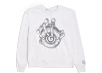 Gallery Dept. G Ball Crewneck Sweatshirt White