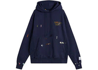 Gallery Dept. Gd Paint Logo Hoodie Vintage Navy