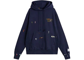Gallery Dept. Gd Paint Logo Hoodie Vintage Navy