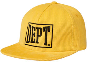 Gallery Dept. Gym Logo Hat Gold - authentic Gallery Dept. product
