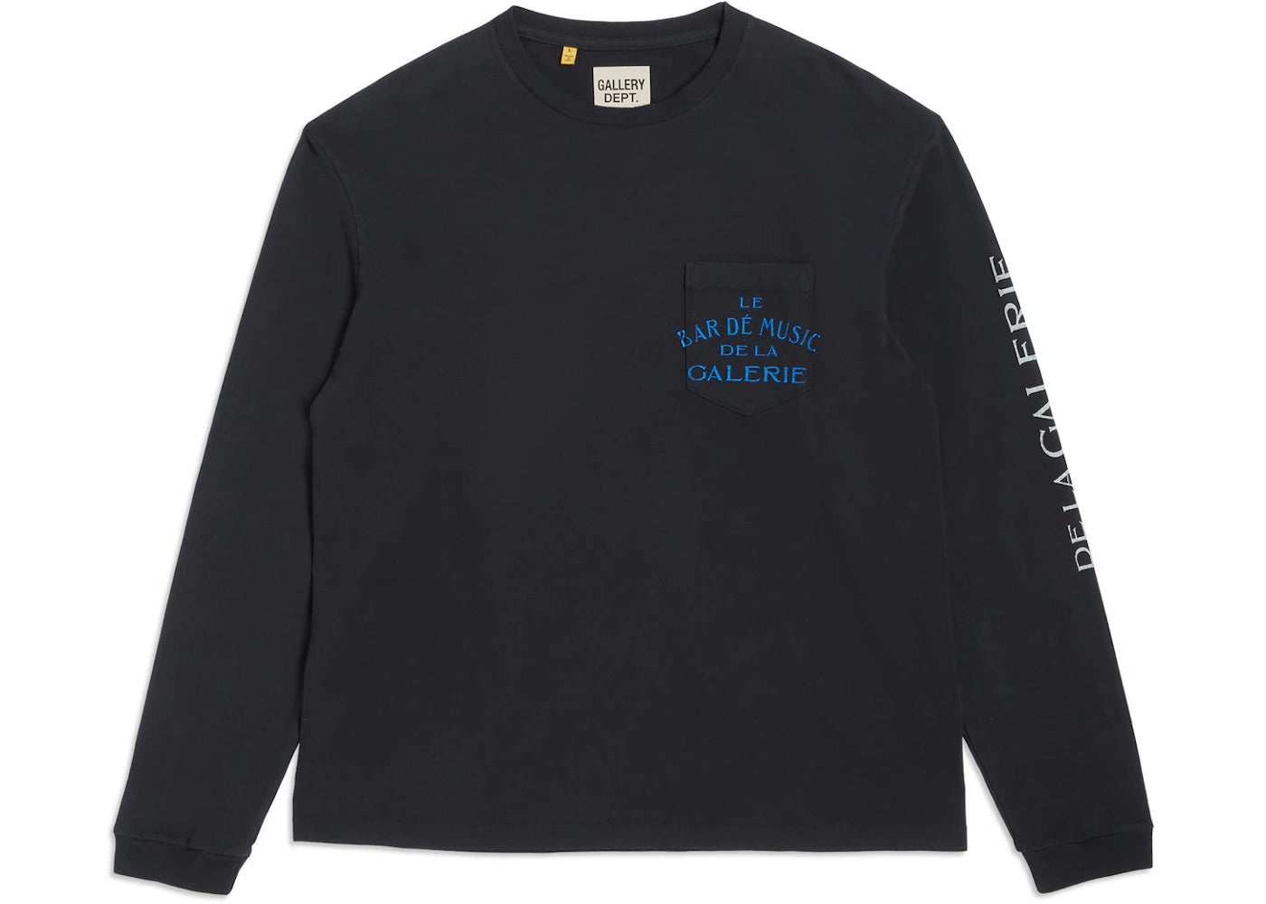 Gallery Dept. The Bar Shop L/S Tee Black - vue secondaire A