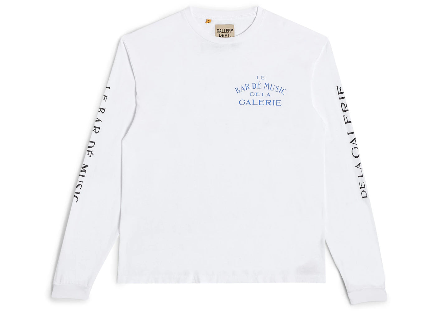 Gallery Dept. Le Bar Shop L/S Tee White - vue secondaire A