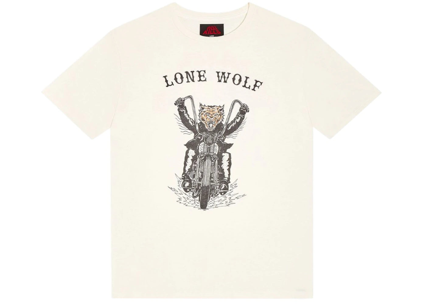 Gallery Dept. Lone Wolf T-shirt Light Archival White - vue secondaire A