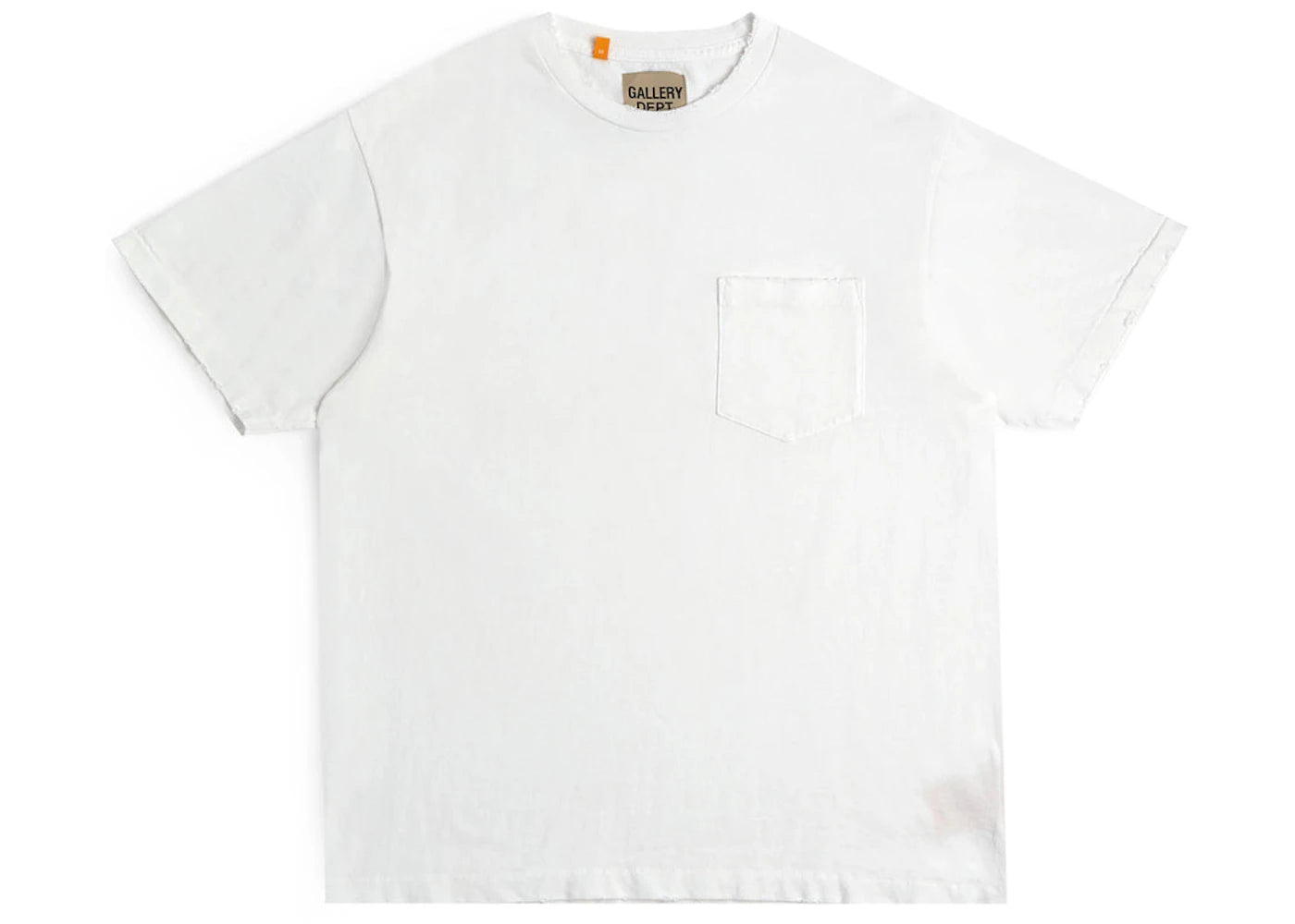 Gallery Dept. Plain Vintage Pocket T-Shirt White - vue secondaire A