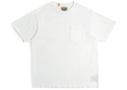 Gallery Dept. Plain Vintage Pocket T-Shirt White - apparel view 2