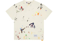 Gallery Dept. Rag Appliqued Tee Washed Cream