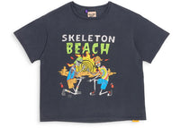 Gallery Dept. Skeleton Beach T-shirt Vintage Black