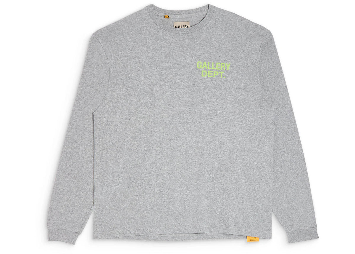 Gallery Dept. Souvenir L/S T-shirt Heather Grey - vue secondaire A