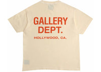 Gallery Dept. Souvenir T-Shirt Cream/Orange